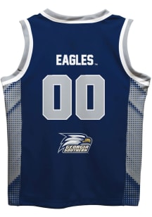 Georgia Southern Eagles Youth Mesh Navy Blue Basketball Jersey