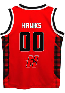 Hartford Hawks Youth Mesh Red Basketball Jersey