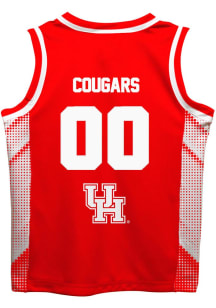 Houston Cougars Youth Mesh Red Basketball Jersey