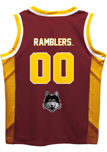 Loyola Ramblers Youth Mesh Maroon Basketball Jersey
