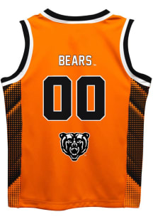 Mercer Bears Youth Mesh Orange Basketball Jersey
