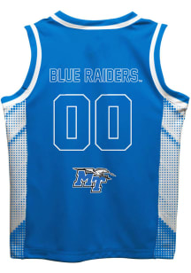 Middle Tennessee Blue Raiders Youth Mesh Blue Basketball Jersey