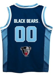 Maine Black Bears Youth Mesh Blue Basketball Jersey