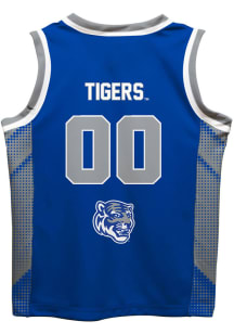 Memphis Tigers Youth Mesh Blue Basketball Jersey