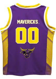 Minnesota State Mavericks Youth Mesh Purple Basketball Jersey