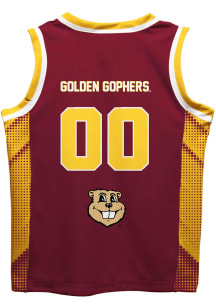 Minnesota Golden Gophers Youth Mesh Maroon Basketball Jersey
