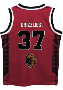 Montana Grizzlies Youth Mesh Maroon Basketball Jersey
