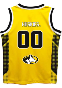 Michigan Tech Huskies Youth Mesh Gold Basketball Jersey