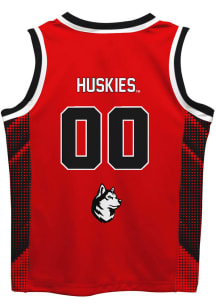Northeastern Huskies Youth Mesh Red Basketball Jersey