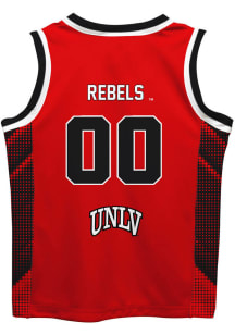 UNLV Runnin Rebels Youth Mesh Red Basketball Jersey