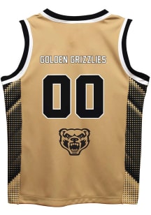 Oakland University Golden Grizzlies Youth Mesh Gold Basketball Jersey