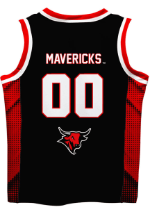 UNO Mavericks Youth Mesh Red Basketball Jersey