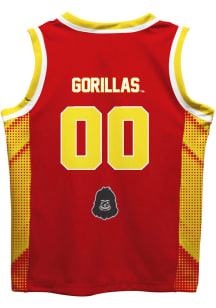 Pitt State Gorillas Youth Mesh Red Basketball Jersey