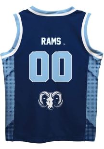 Rhode Island Rams Youth Mesh Navy Blue Basketball Jersey