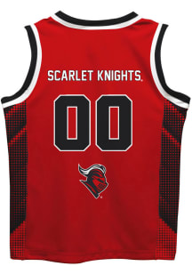 Rutgers Scarlet Knights Youth Mesh Red Basketball Jersey