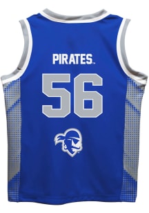 Seton Hall Pirates Youth Mesh Blue Basketball Jersey