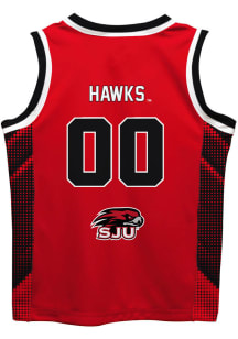 Saint Josephs Hawks Youth Mesh Red Basketball Jersey