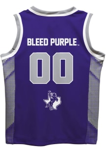 Tarleton State Texans Youth Mesh Purple Basketball Jersey