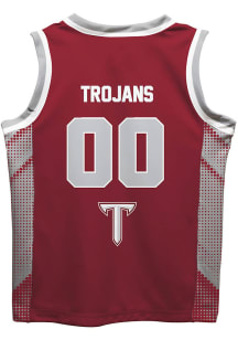 Troy Trojans Youth Mesh Maroon Basketball Jersey