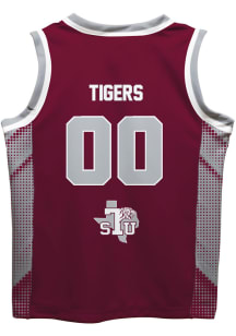 Texas Southern Tigers Youth Mesh Maroon Basketball Jersey