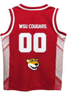 Washington State Cougars Youth Mesh Red Basketball Jersey