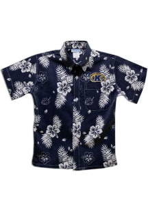 Kent State Golden Flashes Youth Blue Hawaiian Short Sleeve T-Shirt