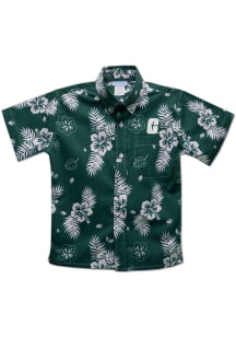 UNCC 49ers Youth Green Hawaiian Short Sleeve T-Shirt