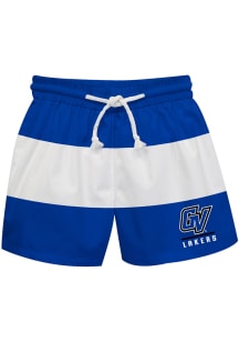 Grand Valley State Lakers Baby Blue Stripe Swim Trunks