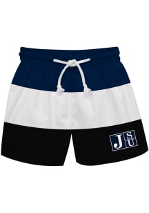 Vive La Fete Jackson State Tigers Baby Blue Stripe Swim Trunks