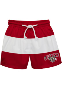 Lafayette College Baby Red Stripe Swim Trunks