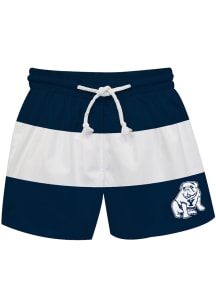Yale Bulldogs Toddler Navy Blue Stripe Swimwear Swim Trunks
