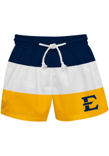 East Tennesse State Buccaneers Youth Blue Stripe Swim Trunks