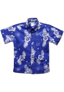 Seton Hall Pirates Youth Blue Hawaiian Short Sleeve T-Shirt