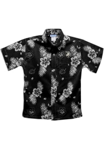 Vive La Fete Army Black Knights Toddler Black Hawaiian Short Sleeve T-Shirt