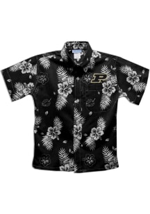 Purdue Boilermakers Toddler Black Hawaiian Short Sleeve T-Shirt