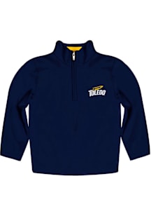 Vive La Fete Toledo Rockets Youth Blue Felix Long Sleeve Quarter Zip Shirt