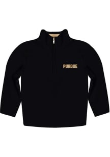 Toddler Purdue Boilermakers Black Vive La Fete Felix Long Sleeve Qtr Zip