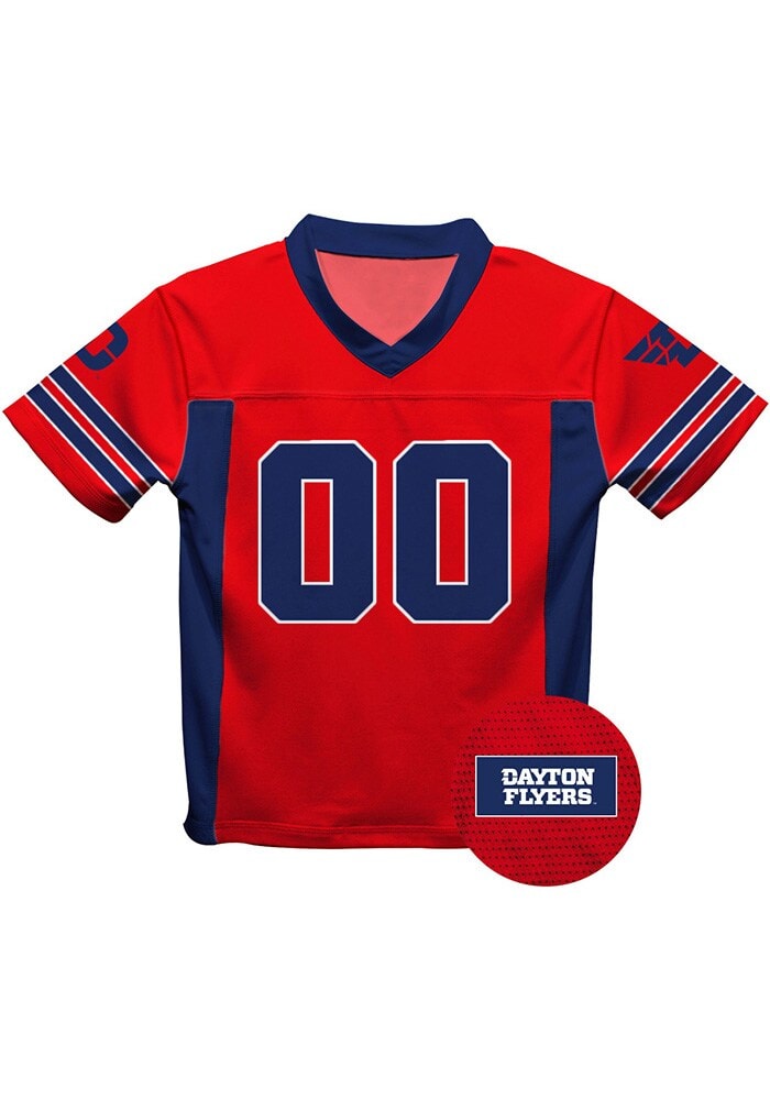 Vive La Fete Dayton Flyers Youth Red Wilson Football Jersey