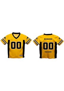 Vive La Fete Wisconsin-Milwaukee Panthers Youth Black Wilson Football Jersey