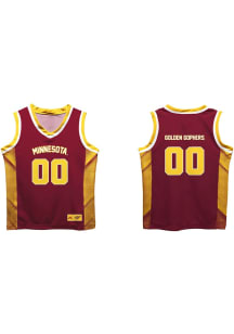 Youth Minnesota Golden Gophers Maroon Vive La Fete Kevin Basketball Jersey Jersey