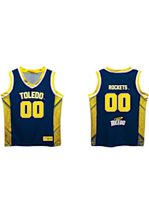 Vive La Fete Toledo Rockets Youth Kevin Blue Basketball Jersey
