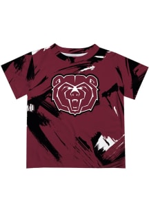 Vive La Fete Missouri State Bears Youth Maroon Henry Paintball Short Sleeve T-Shirt