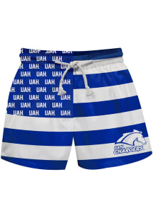 UAH Chargers Baby Blue Flag Swim Trunks