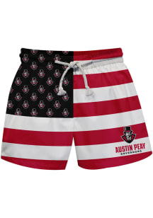 Austin Peay Governors Baby Red Flag Swim Trunks