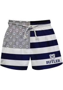Butler Bulldogs Baby Blue Flag Swim Trunks