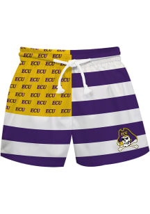 East Carolina Pirates Baby Purple Flag Swim Trunks