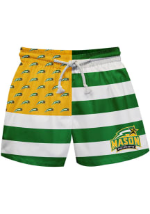 George Mason University Baby Green Flag Swim Trunks