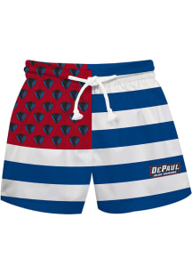 DePaul Blue Demons Toddler Blue Flag Swimwear Swim Trunks