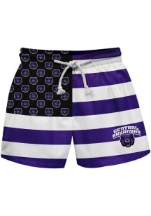 Central Arkansas Bears Toddler Purple Flag Swimwear Swim Trunks