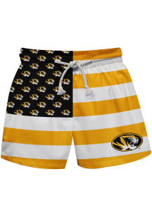 Missouri Tigers Toddler Gold Flag Swimwear Swim Trunks